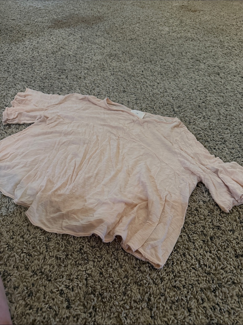 T.La Lightweight Pale Pink Women's Blouse